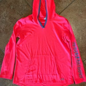 Under Armour Coral pink pullover